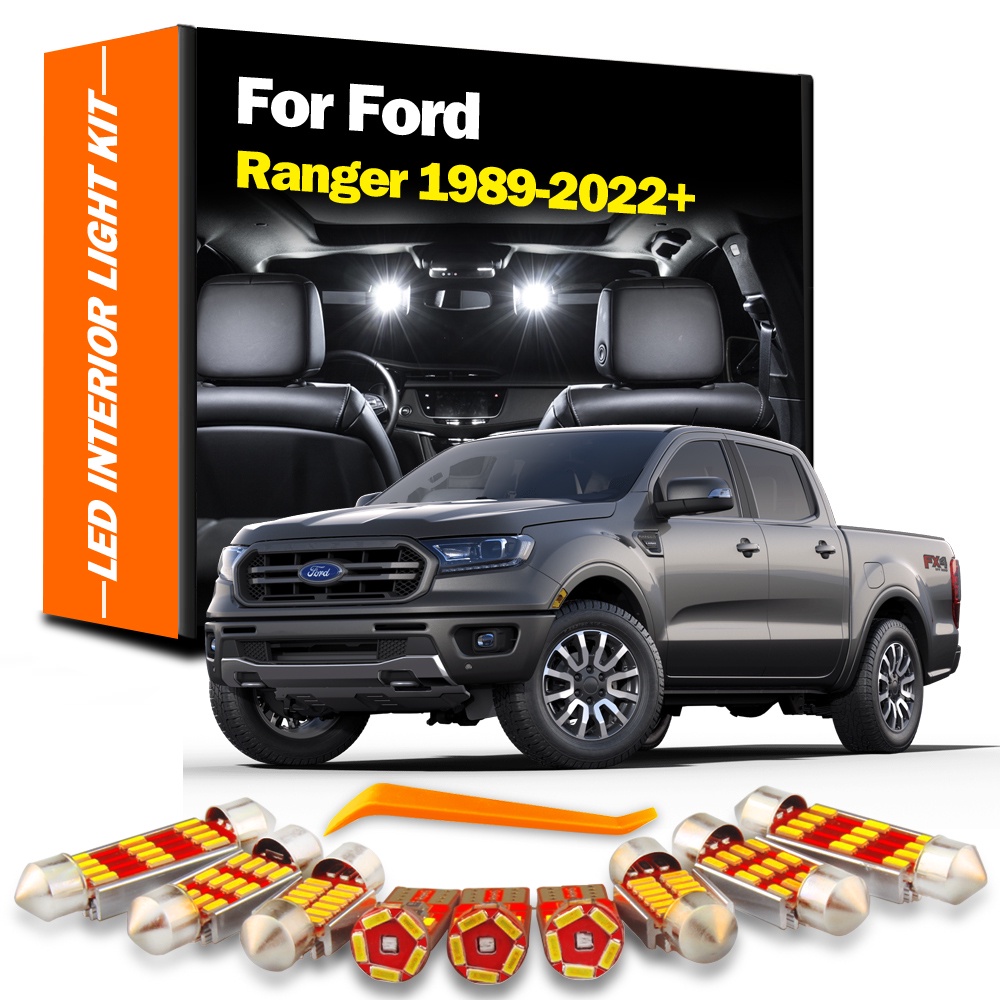 Interior LED For Ford Ranger 1989-2020 Canbus Vehicle Bulb Dome Map ...