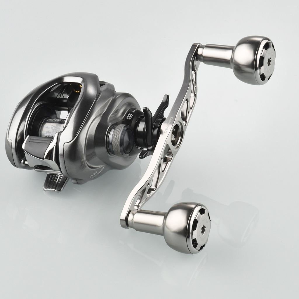 Gomexus SHIMANO Ocea Conquest Edition Handle Baitcasting Reel Handle 120mm  With Two Titanium alloy Knob BDH-AS30