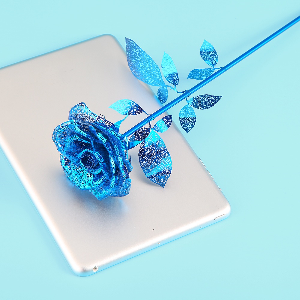 Piececool 3D Metal Model Kit Rose Flower Model Kits Assembly Birthday ...