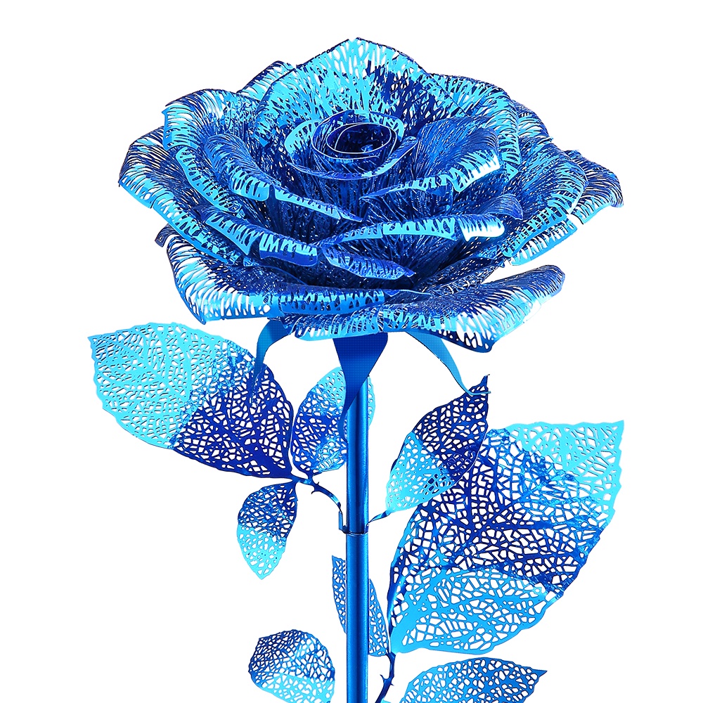 Piececool 3D Metal Model Kit Rose Flower Model Kits Assembly Birthday ...