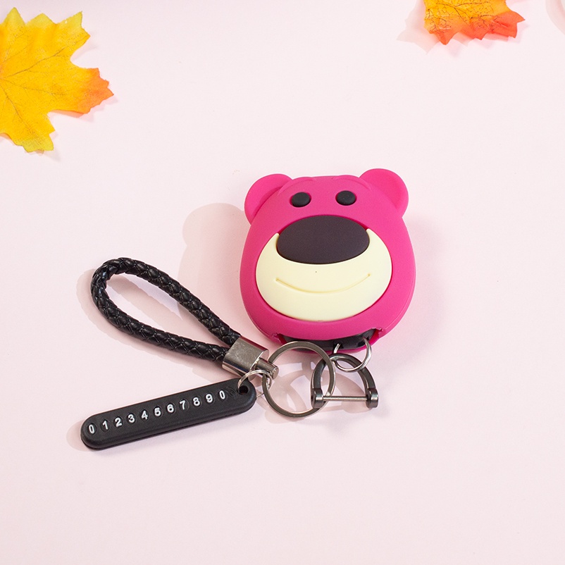Cute cartoon Lotso Key Cover Key Case For Toyota Alphard VELLFIRE Hilux ...