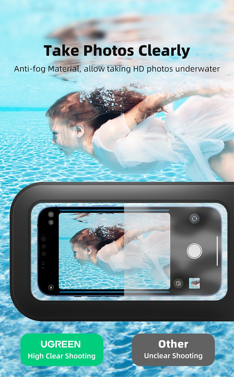 Ugreen Waterproof Phone Pouch Case Shopee Malaysia 