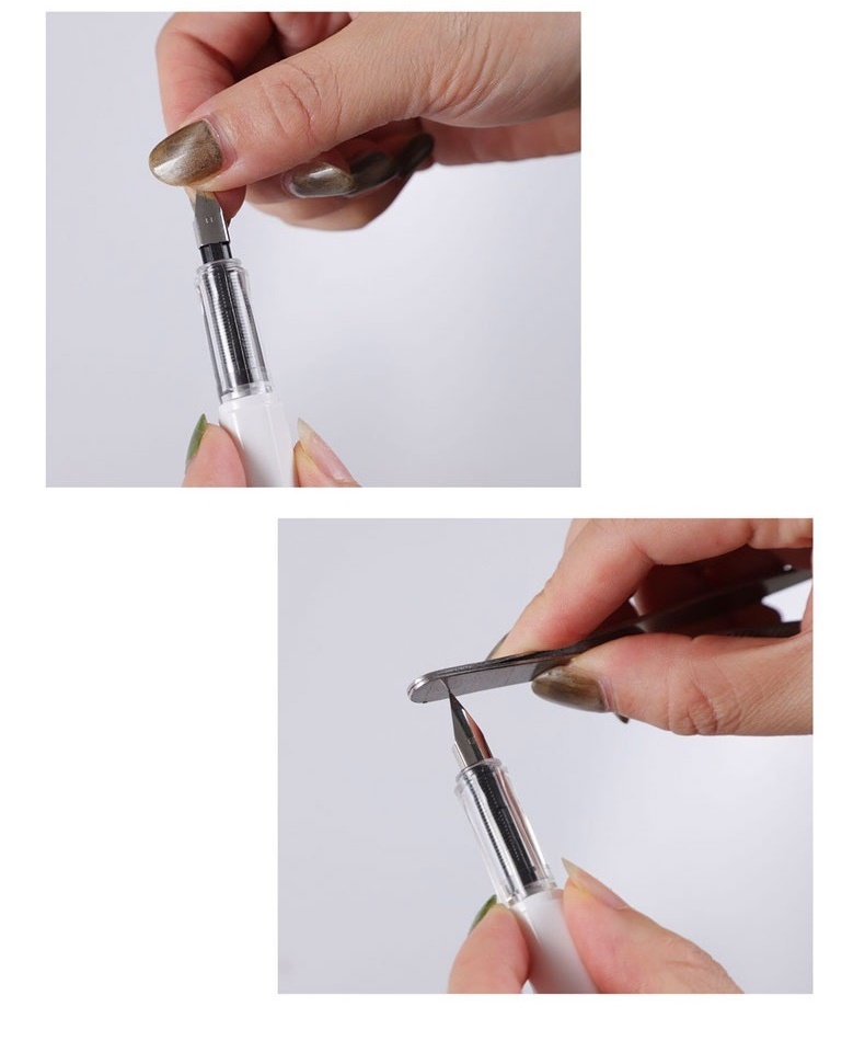 Penlab 1pcs Jinhao Original Nib for Fountain Pens, 18KGP M, 0.38mm F EF ...