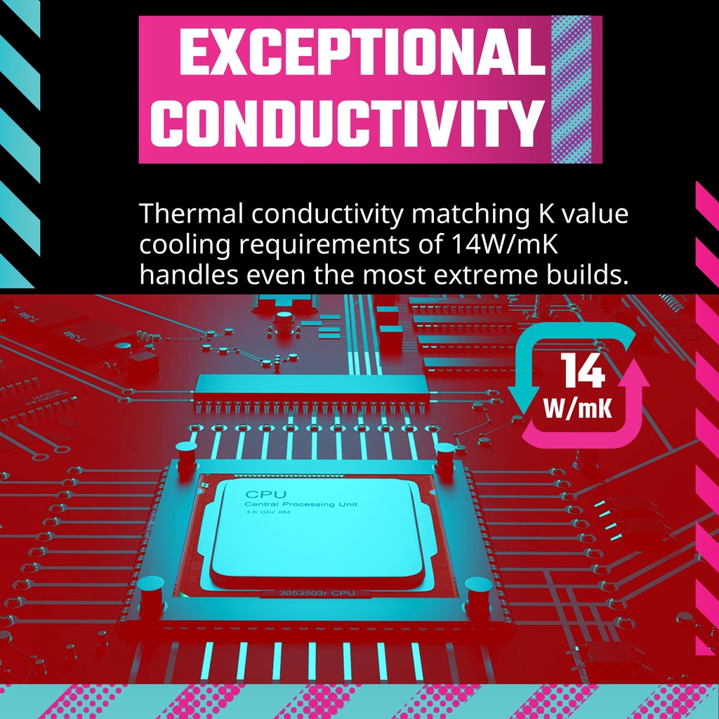 Cooler Master Cryofuze Violet Computer CPU GPU Thermal Paste CF12.6 ...