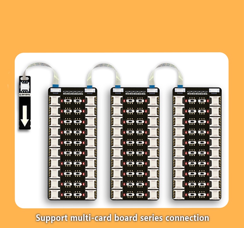 SIM Card Adapter with 20 Slots Multi SIM Card Reader Mini Nano SIM with ...