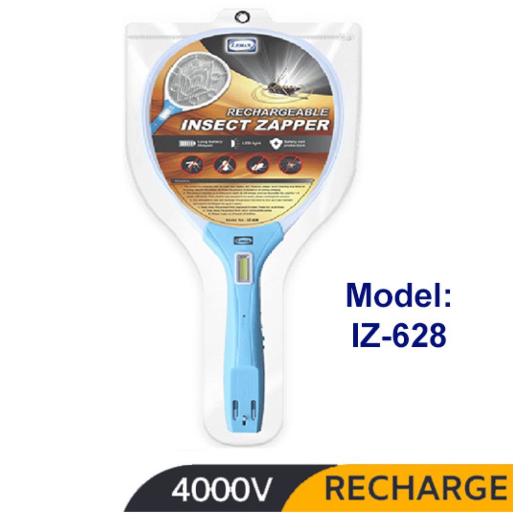 Rechargeable Mosquito Racket Electric Fly Swatter Home nyamuk Swatter ...