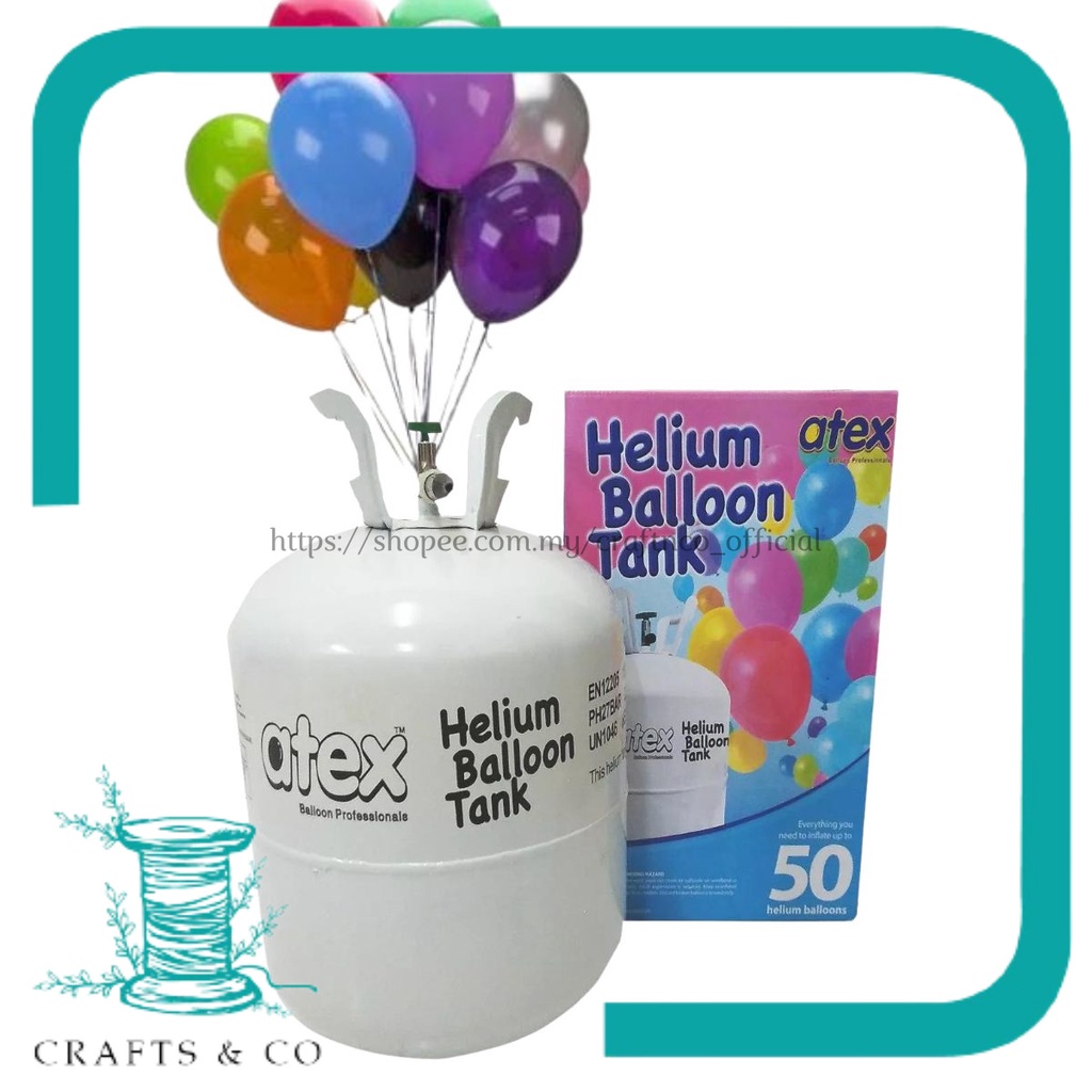 ATEX Portable Helium Balloon Gas Tank Helium Gas For Party Decoration