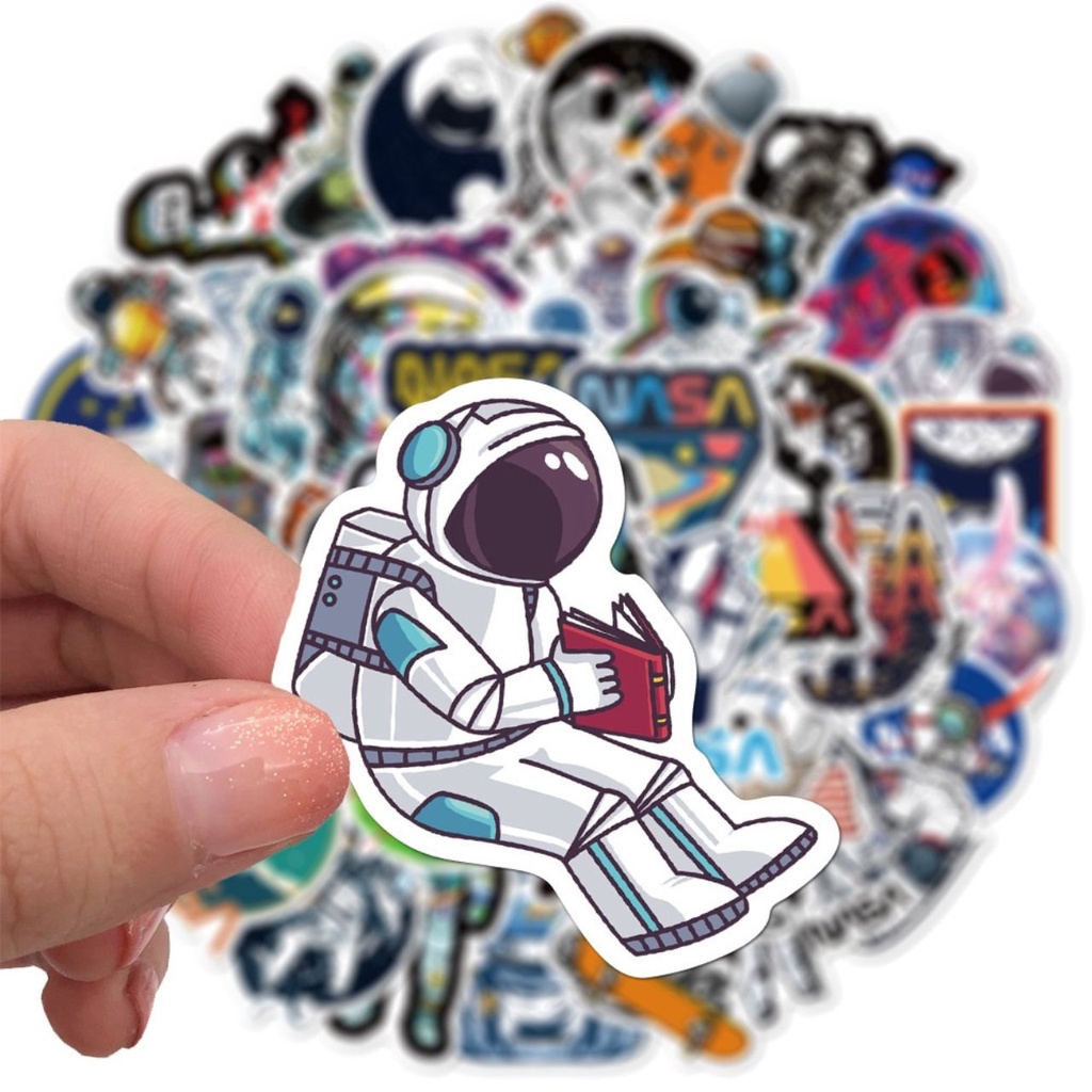 MojoSkins NASA Space Astronaut Sticker Graffiti Sticker For Laptop ...