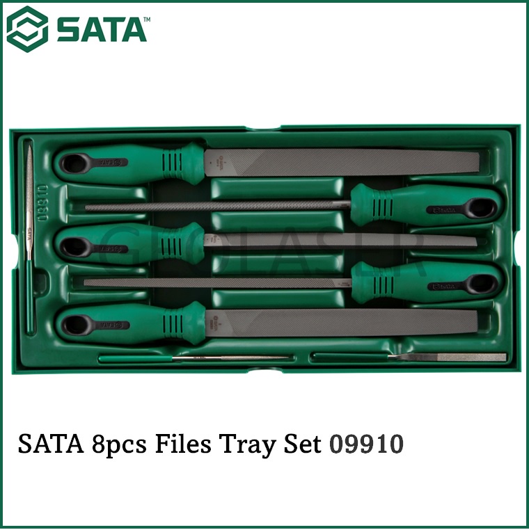 SATA 09910 8pcs Hand Files Tray Set | Shopee Malaysia