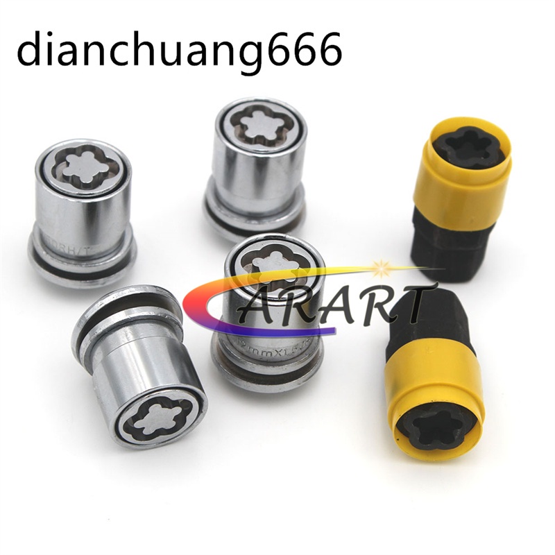 TPi Eibach Flower locking Sport Rim Wheel Lock Nut 33mm M12 x 1.5 M 14* ...
