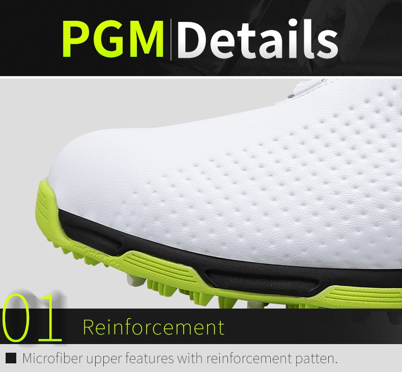 3D printed porous comfortable breathable waterproof shoes PGM golf anti ...