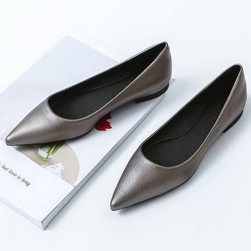 pointed flat shoes wide fit