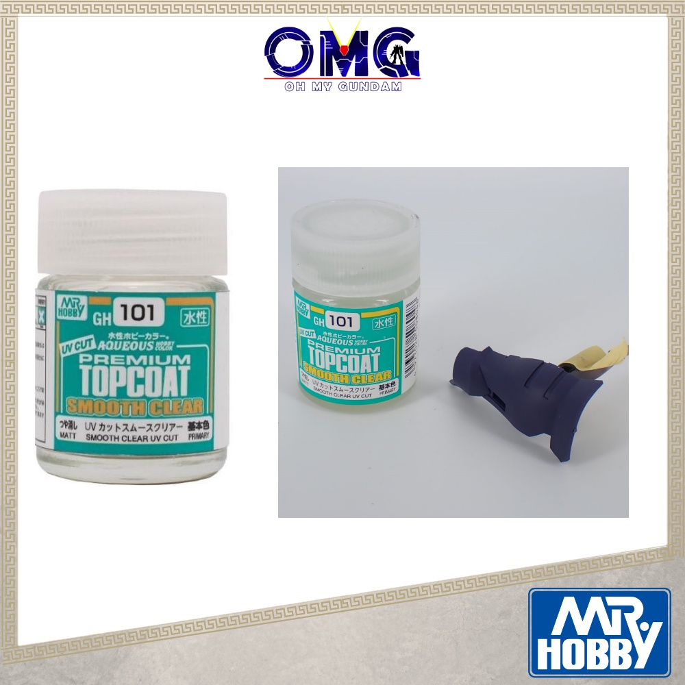 Peinture Top Coat Lisse GUNZE GH-101 - Vernis Mat Anti-UV Mr Hobby