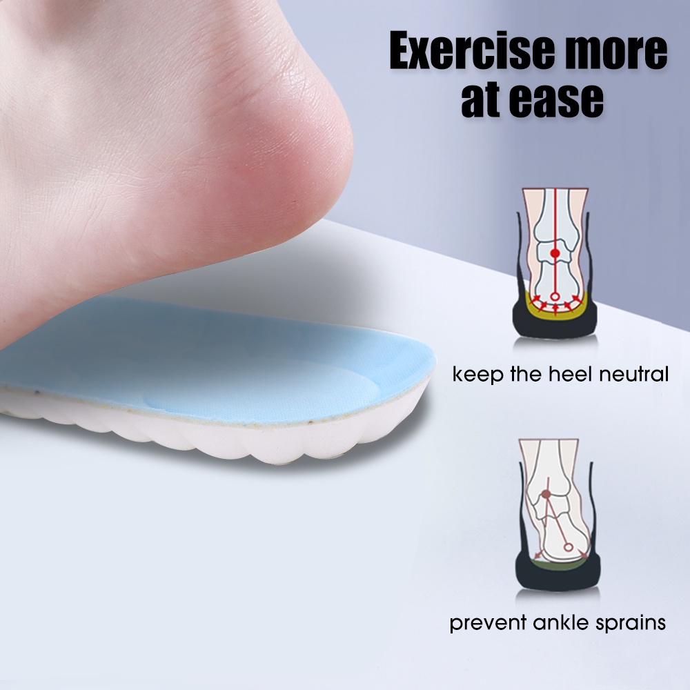 Soft Sports Insoles Foot Support Casual Insole Men's and Women's ...