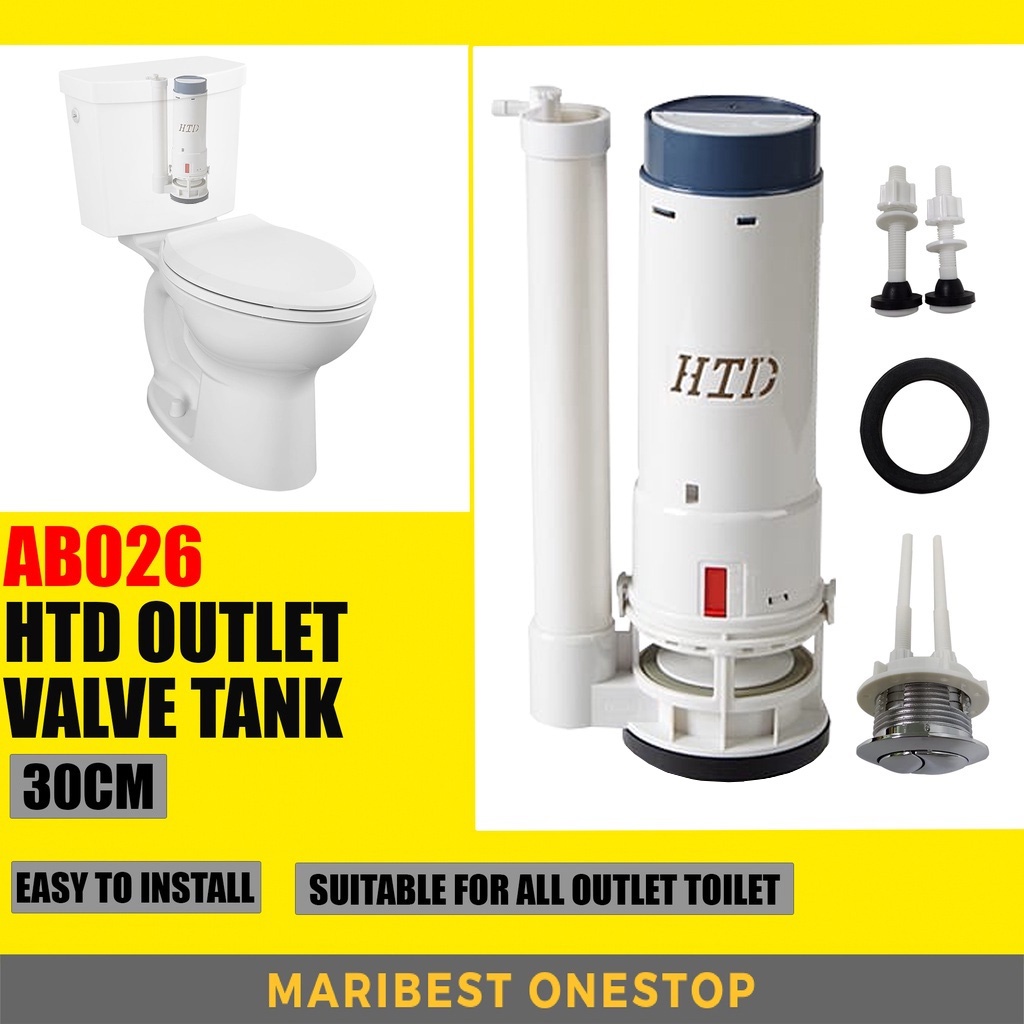 AB026 HTD Outlet Valve Toilet Flush Valve Toilet Inlet Valve Toilet