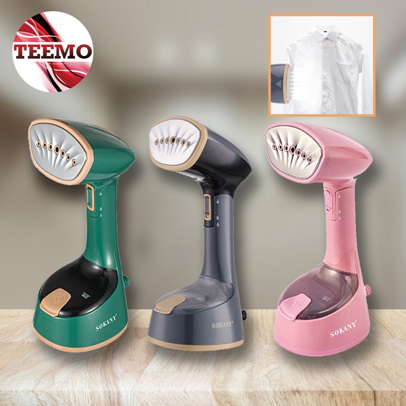 Teemo Steam Ironing Brush Home Handheld Hanging Cloth Foldable Steamer