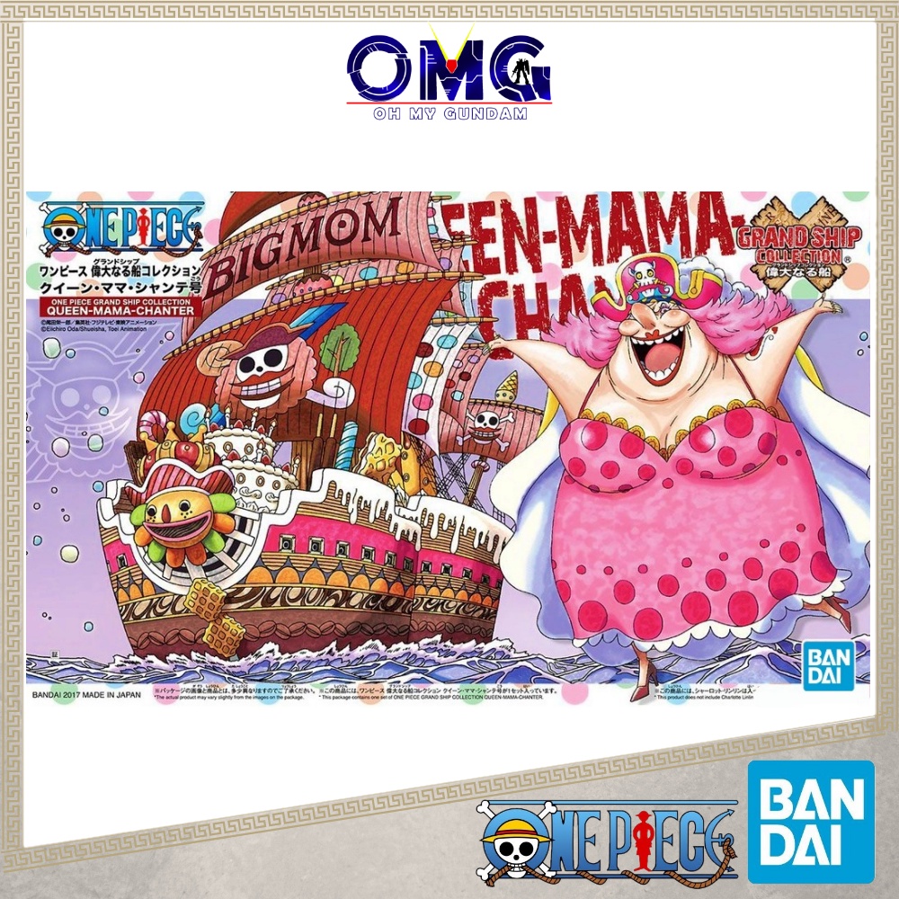 Mô hình đồ chơi Bandai ONE PIECE GRAND SHIP COLLECTION QUEEN-MAMA-CHANTER | Giá rẻ, trả góp 0