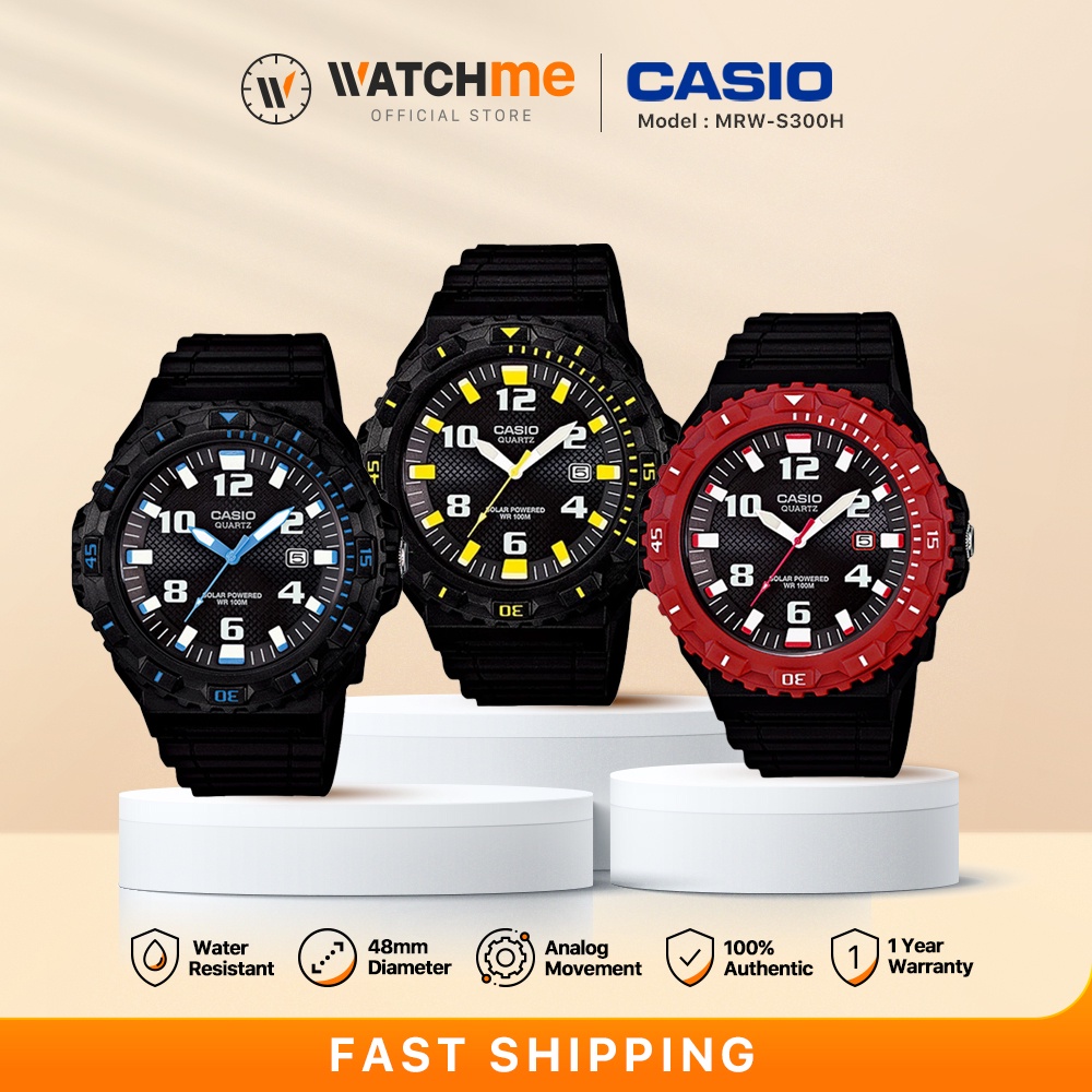 Casio 100m water resistant hotsell digital watch