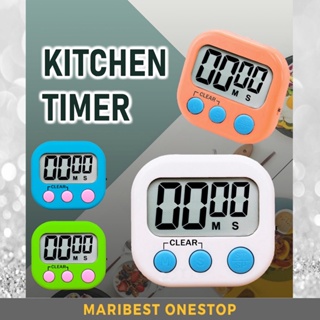 Digital LCD Kitchen Timer Cooking Baking Oven Timer Loud Alarm Clock  Magnetic Countdown Back Stand Jam Randik Elektronik