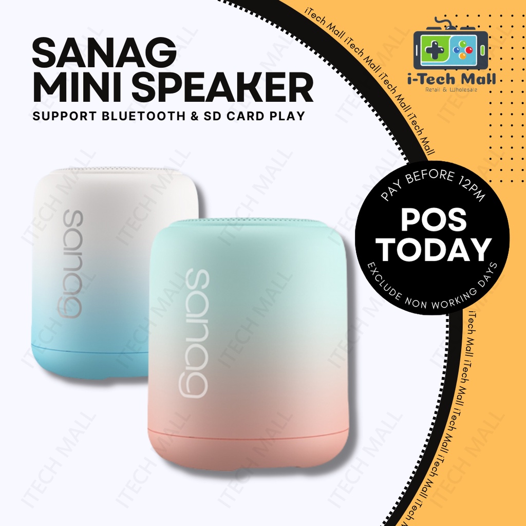 SANAG X6 Wireless Bluetooth Portable Speaker Karaoke Main Lagu Pembesar ...