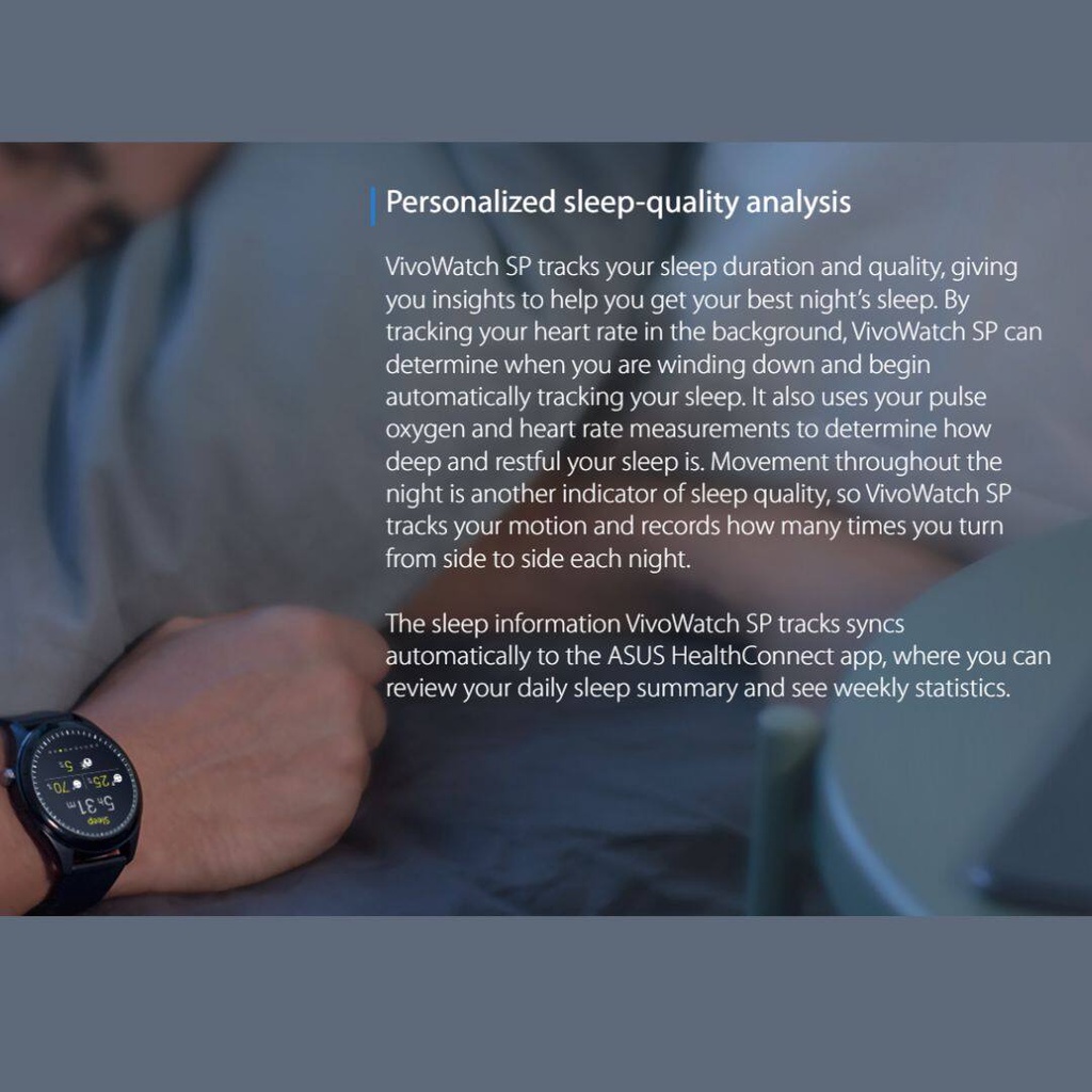ASUS VivoWatch SP (HC-A05) Intelligent wearable health tracker
