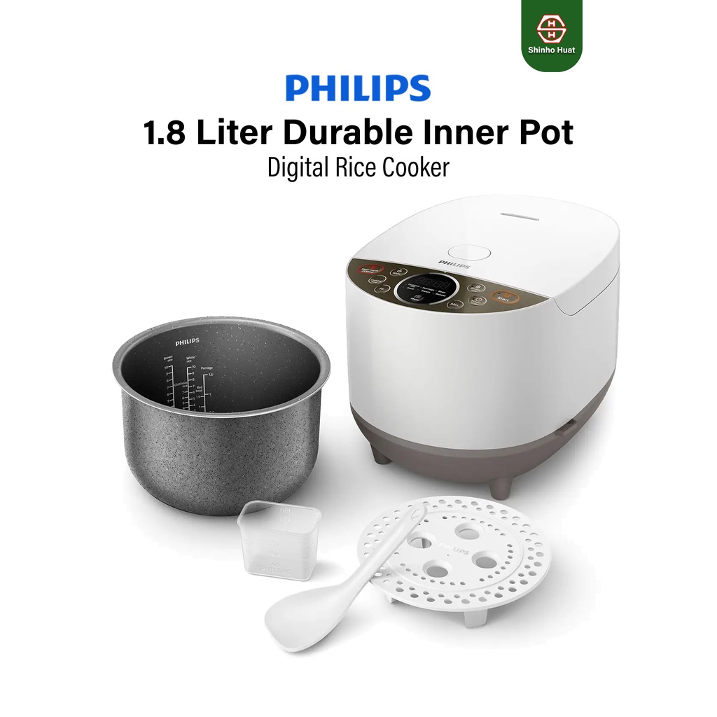 Philips digital rice cooker X1 1.8 Liter HD4515 HD4515/67 | Shopee Malaysia