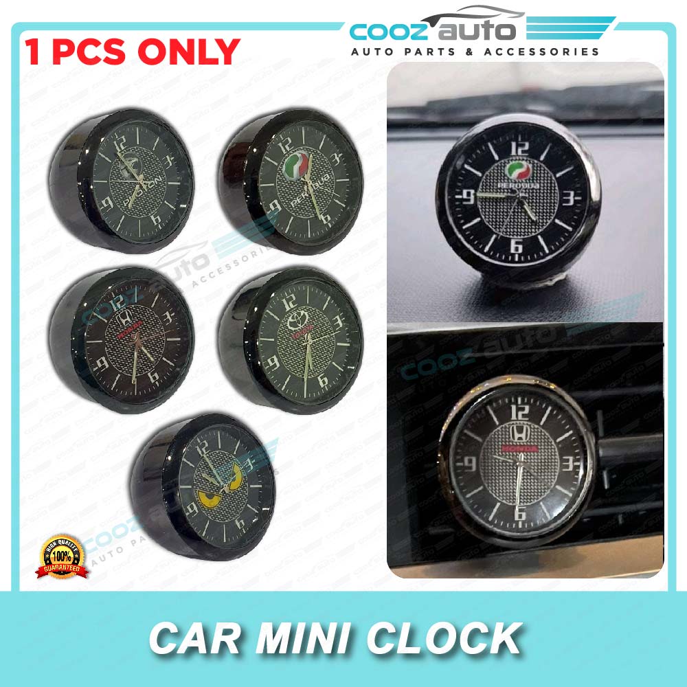 Car Dashboard Car Mini Clock Car Mini Luminous Interior Quartz Clock ...