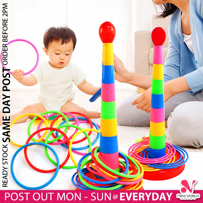 𝗜𝗡𝗧𝗘𝗟𝗟𝗜𝗚𝗘𝗡𝗖𝗘 𝗗𝗘𝗩𝗘𝗟𝗢𝗣 》Throw Circle Toy Ring Toss Game Kids Indoor ...