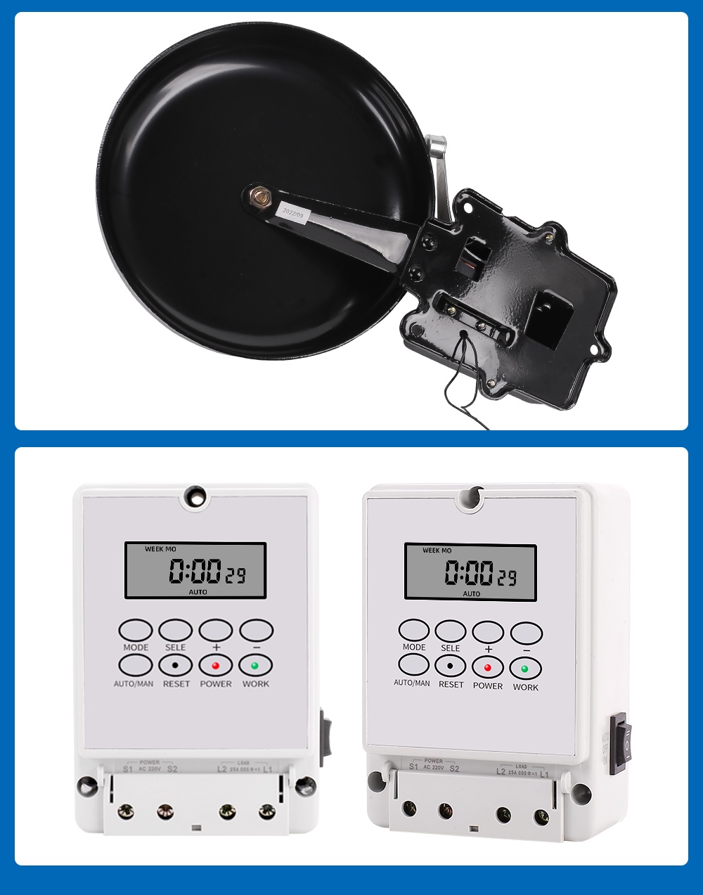 Auto Bell Ring Timer Controller School Factory Bell 220V ZYT08 With ...