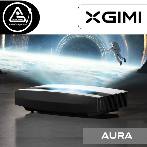 XGIMI Aura 4K UHD Ultra Short Throw Laser Projector for Home Theater