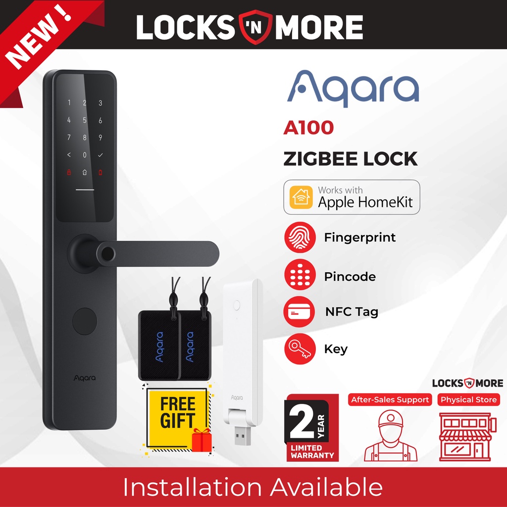 Aqara A100 Zigbee Global MY Version Apple HomeKit Apple Home Key Google