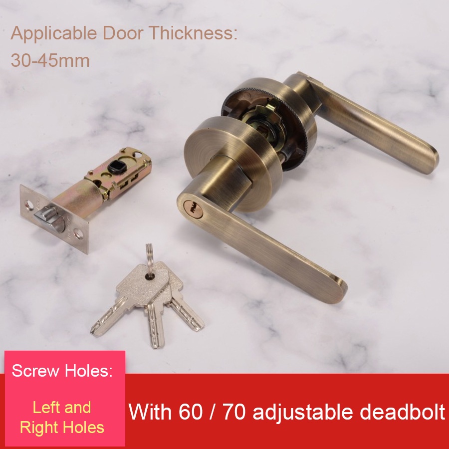 Door Lock Handle Door Lock Set Room Door Lock Bedroom Door Lock Tubular