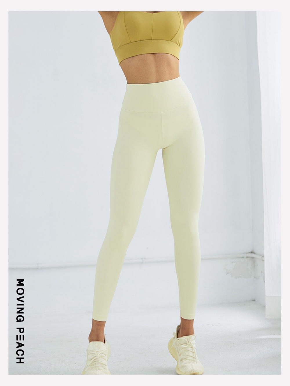Rushed Peach Lift High-Waisted Leggings with Side Pockets, Women's Fashion,  Activewear on Carousell