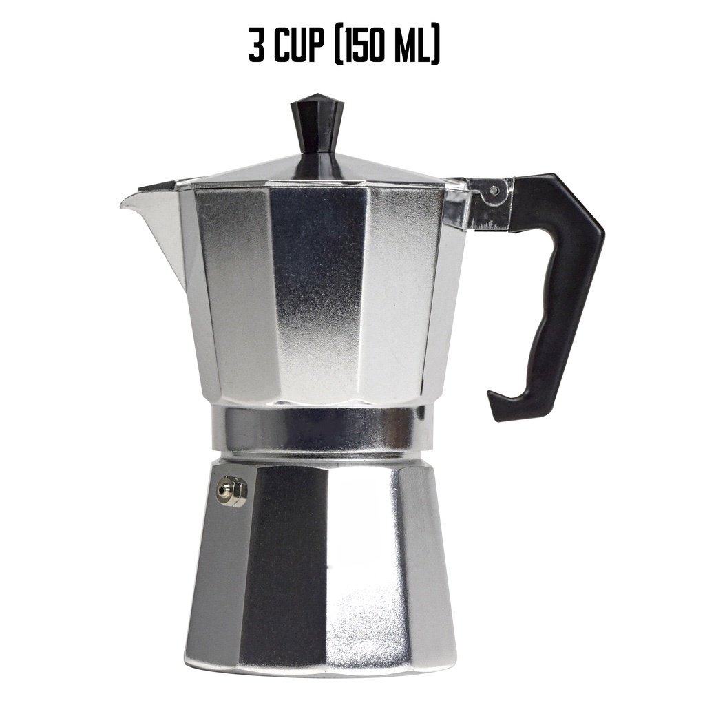 TAZZE COFFEE POT Moka Pot Coffee Makers Italian Drip Top Mocha Espresso ...