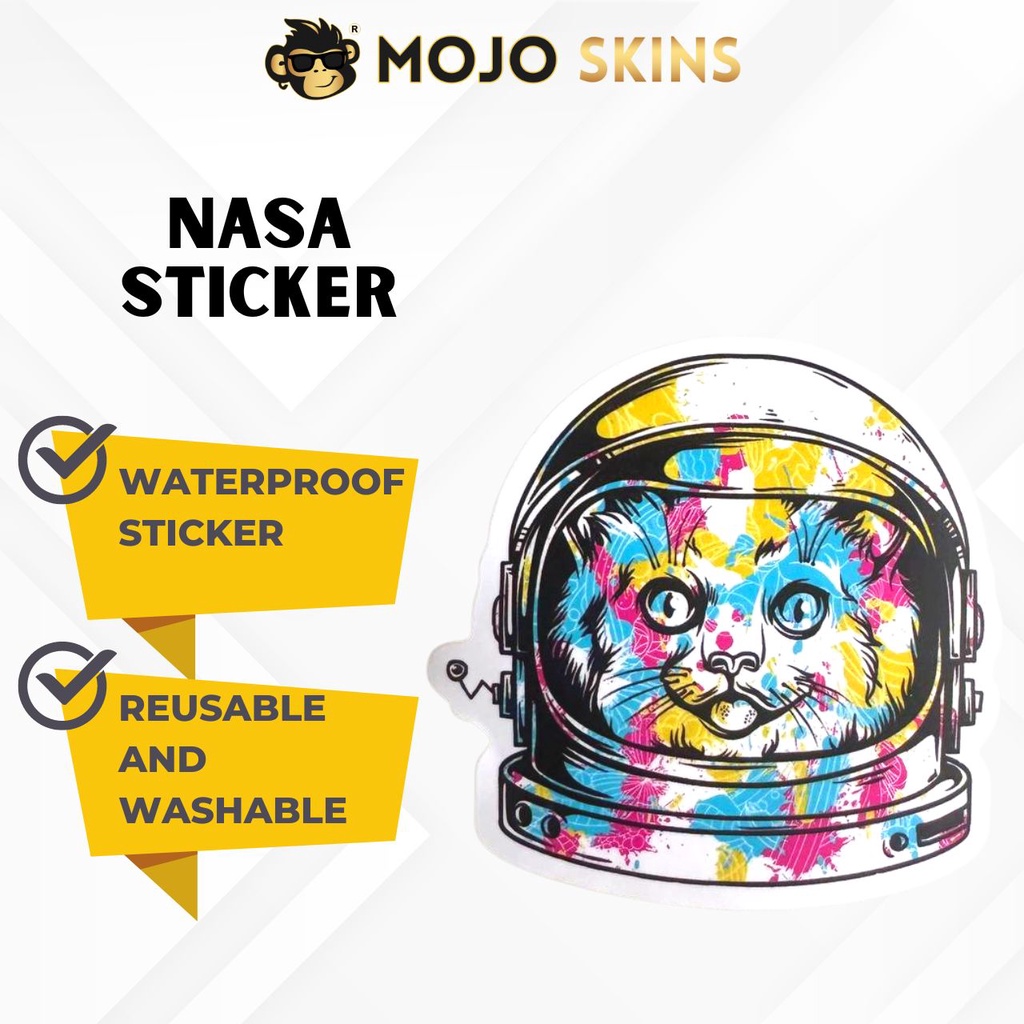 MojoSkins NASA Space Astronaut Sticker Graffiti Sticker For Laptop ...