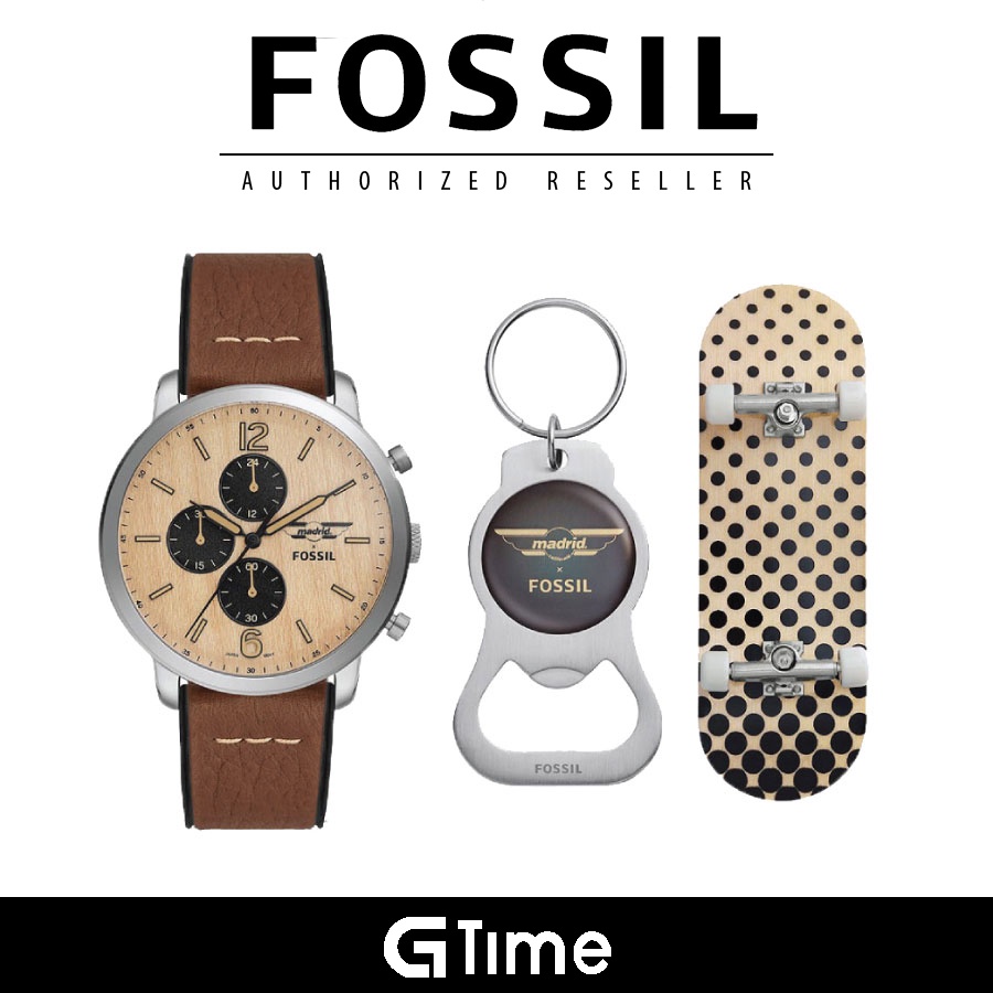 [Officiall Warranty] Fossil LE1149SET Men's Madrid x Fossil Limited Edition Neutra Chronograph