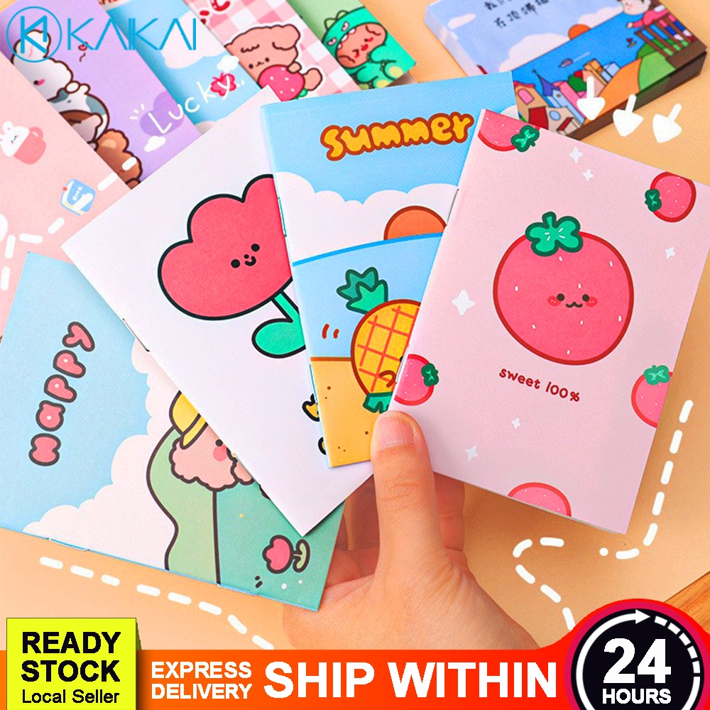 🔥 HANDY DESIGN 🔥 Cute Cartoon Mini Notebook Pocket Note Book Portable ...