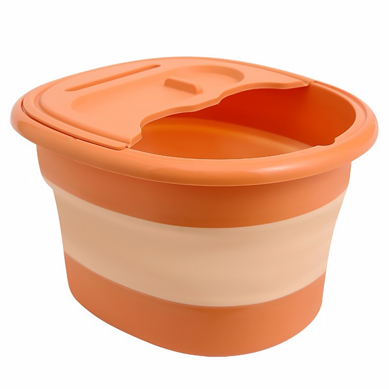 Foldable Foot Bath Massage Tub Pedicure Feet SPA Basin Portable Multi