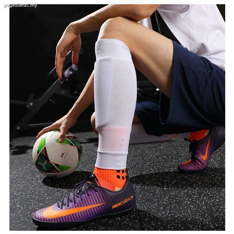 Stoking Potong Stokin Bola Sepak Soccer Football Sock Socks Futsal Stocking  Panjang Sarung Kaki Calf High Ankle Protect