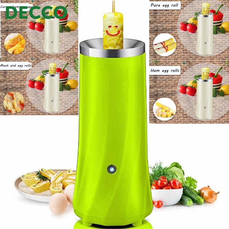 Egg Cooker Egg Roll Maker Automatic Egg Master Rapid Egg Cooker Multifunction Breakfast Eggs Sausage Boiler Omelet Maker Microwave Gift Kids Adult Si