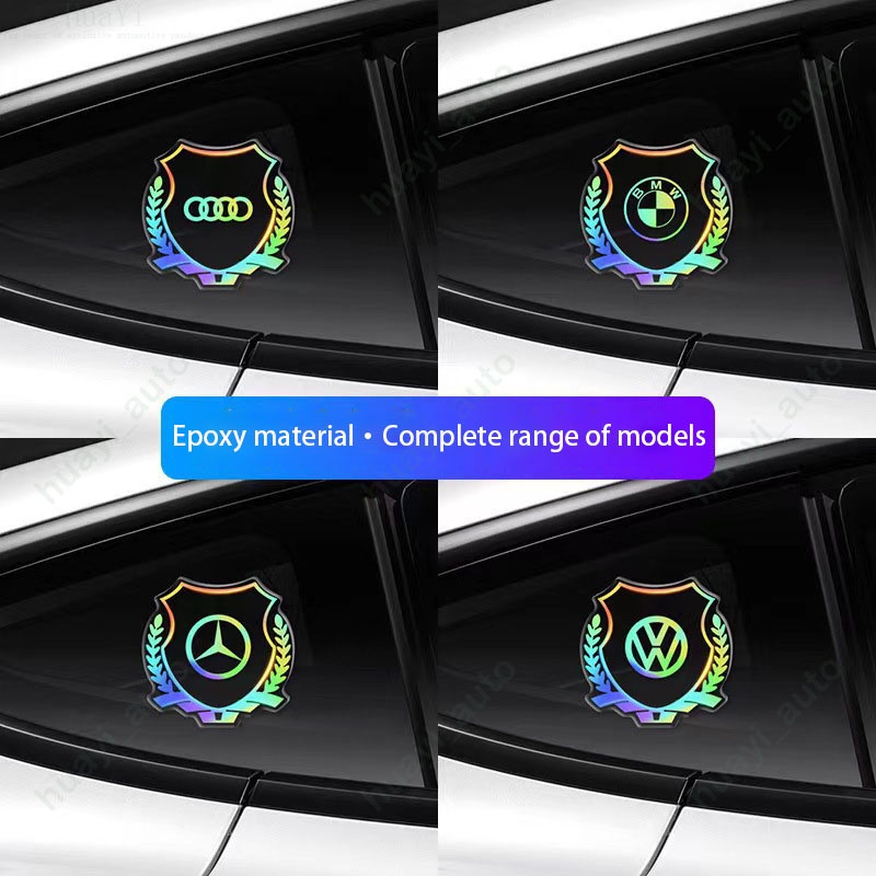 Car Body Color Laser Decoration Car Logo Stickers Are Noble and ...