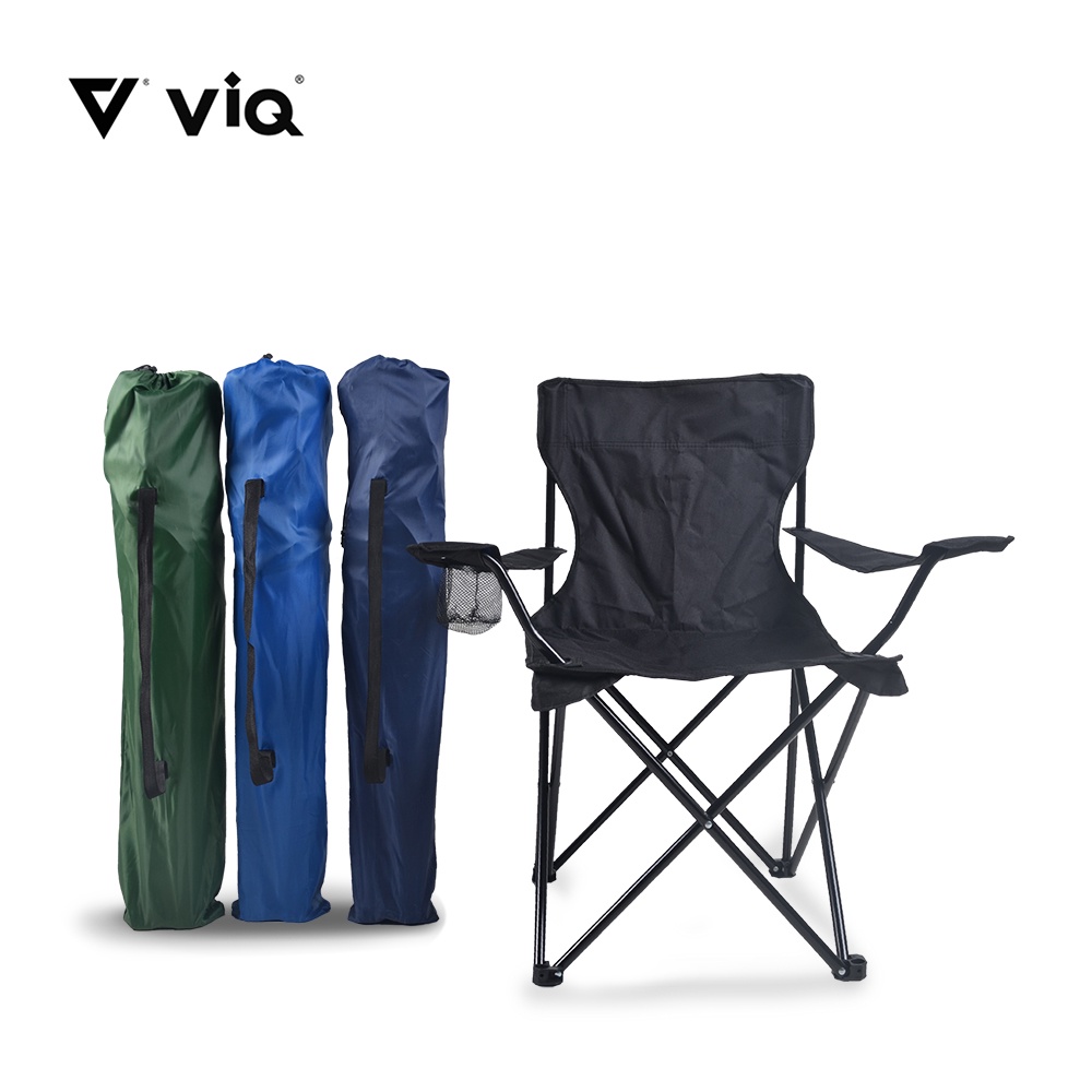 VIQ Leisure Foldable Armchair Portable Outdoor Camping Folding Chair ...