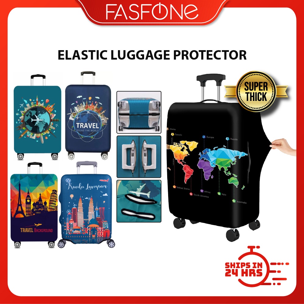 Elastic Luggage Protector Suitcase Luggage Protective Cover Dust