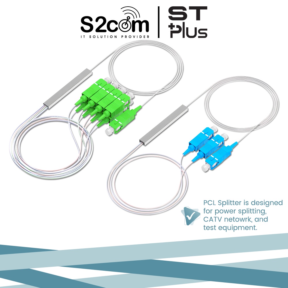 1x2 / 1x4 / 1x8 / 1x16 / 1x32 Fiber Optic PLC Splitter SM SC/UPC & SC ...