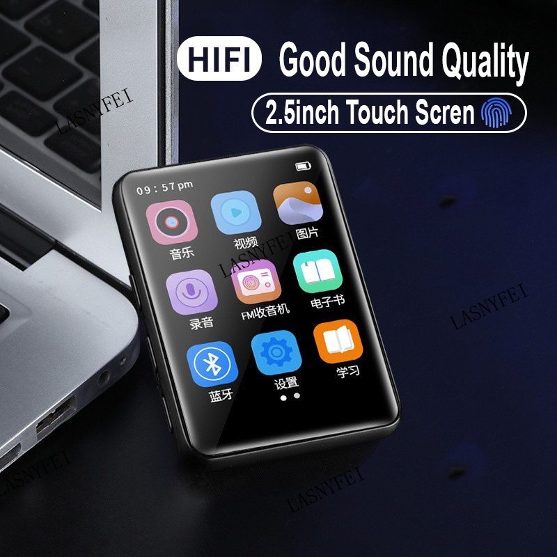 Save Big On Bulk Bluetooth Mp3 Mp4 Player Bluetooth MP3 Player With Alarm Clock Speaker 8GB Hifi Music Player Supports Card, FM Radio, Pedometer, E