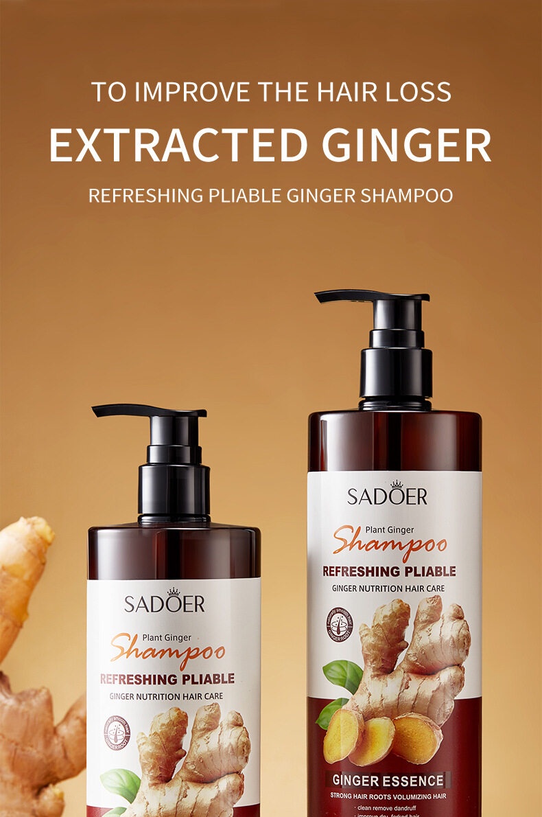 Rorec Sadoer Ginger Plant Essence Hair Shampoo Conditioner Hair Mask