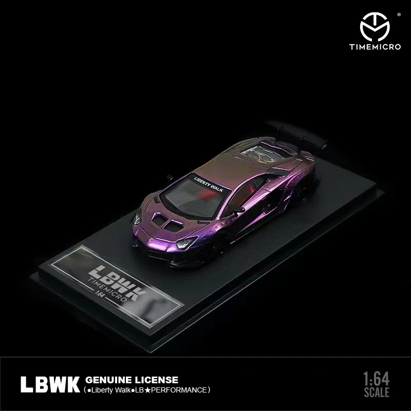 Time Micro 1:64 Model Car Lambro LBWK LP700 2.0 & Supra Alloy Die-Cast ...