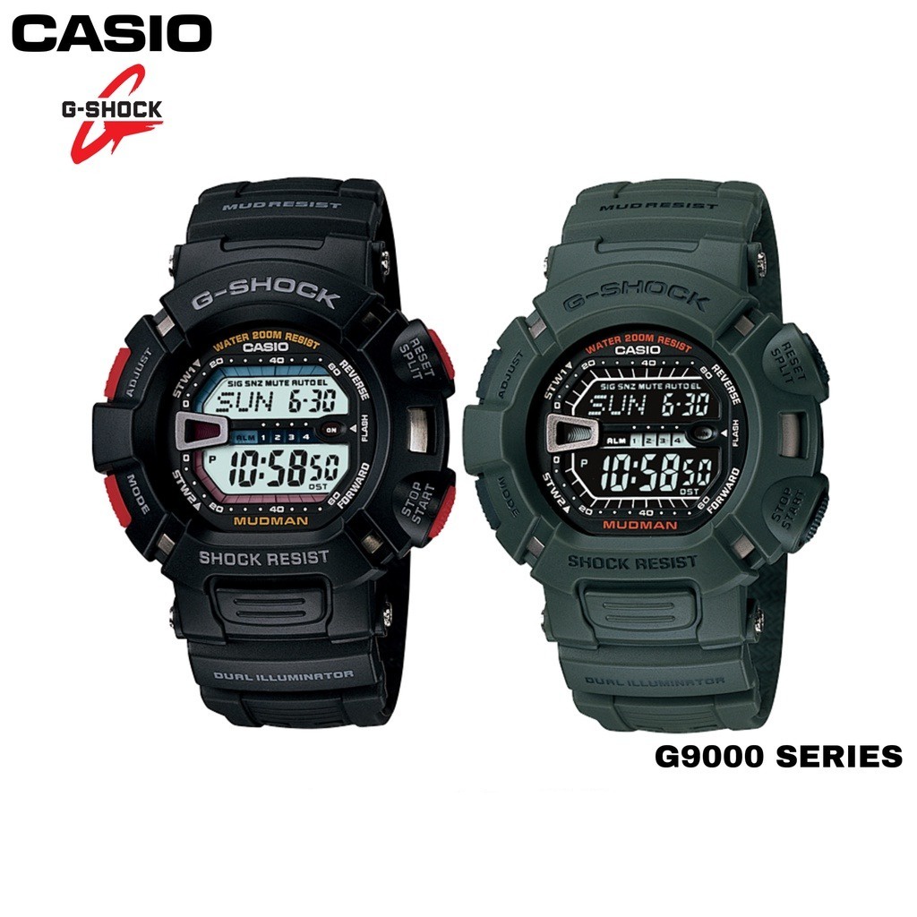 Harga g shock on sale mudman g 9000