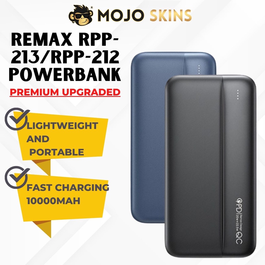 Remax RPP-213/RPP-212 Tinyl Series QC22.5W + PD20W Led Light Powerbank ...