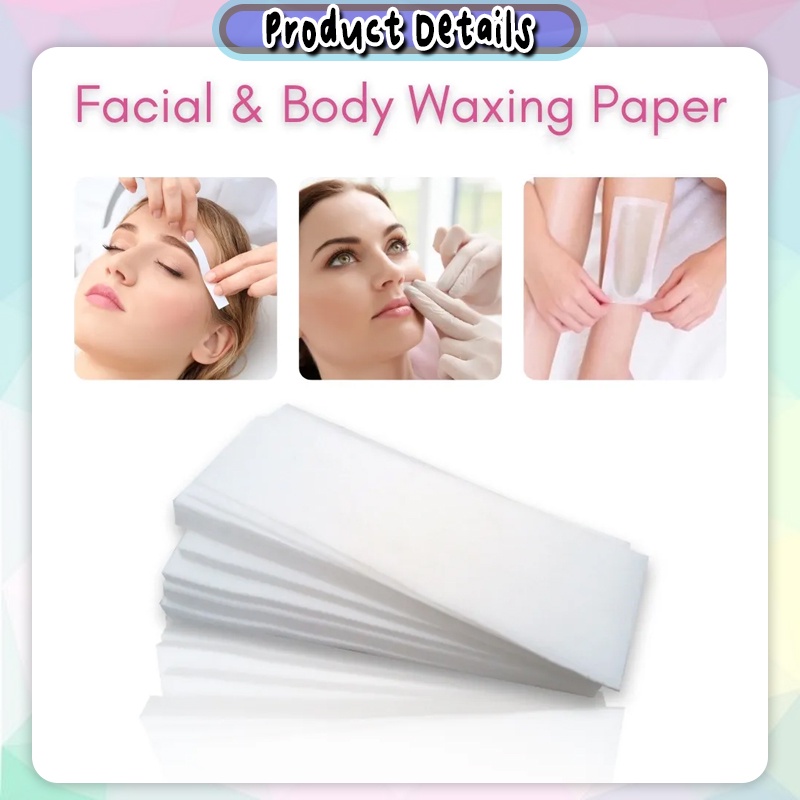 [Little B House] Epilator Waxing Strip Disposable Depilatory Paper Leg ...